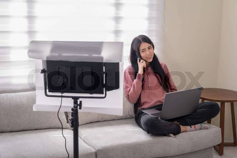 connection and warmth as she casually enjoys a friendly conversation