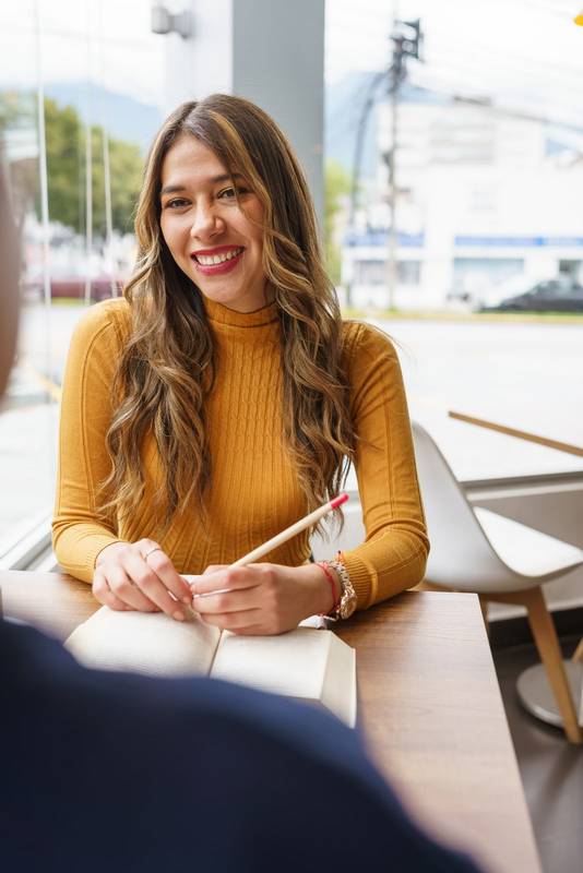 hot drink on the table while talking, lifestyle and work