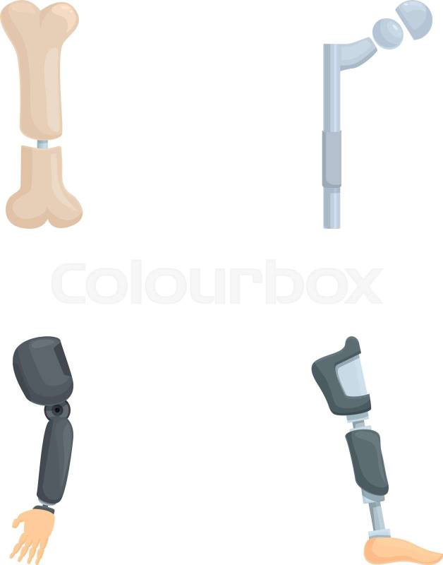 Foto de stock de prostética, extremidades, ilustración